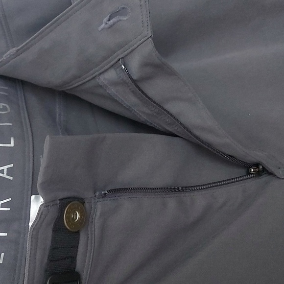 Outdoor Vitals Satu Hiking/Outdoor Pants Grey Zipper Mesh Side Vents 34W32L - Picture 8 of 11